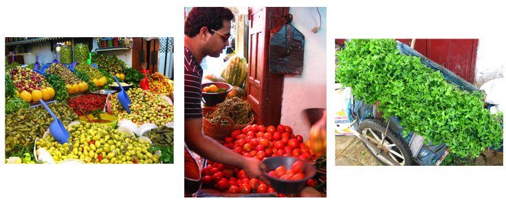 Food shopping in Fez
